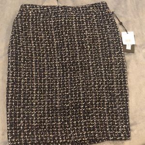New DKNY Tweed Mini Skirt